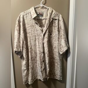 Paradise Coves Silk shirt Size Large